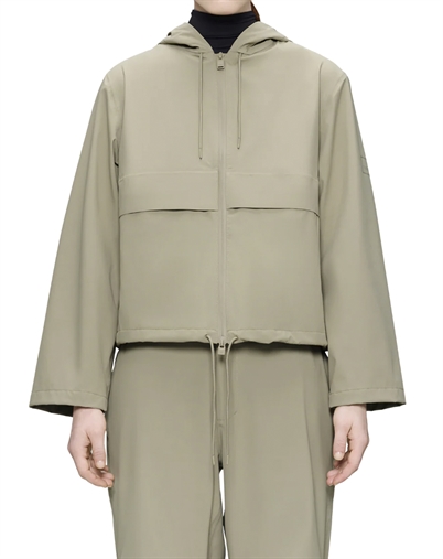 Rains - Suva Hardshell Short String Jakke - Beige